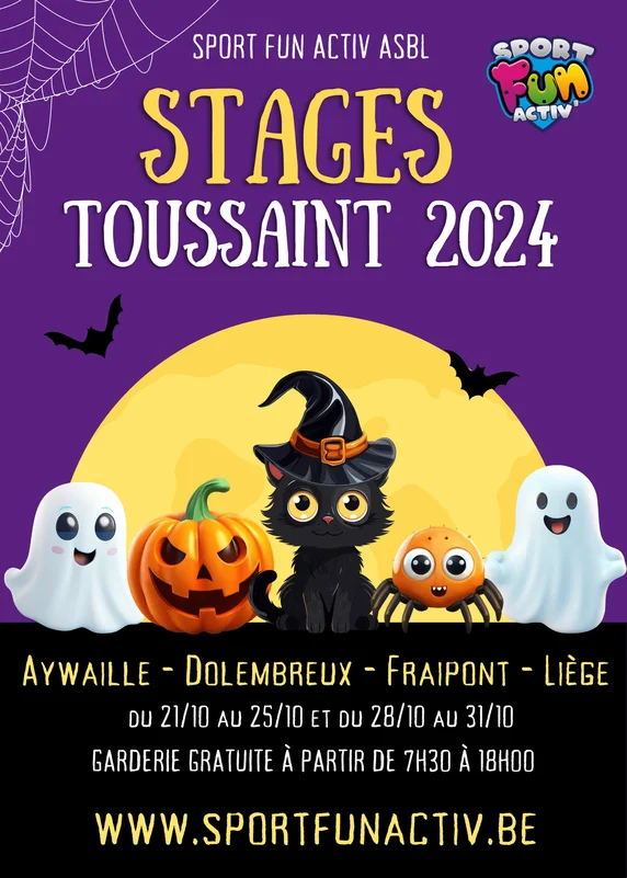 Centre Elise - Aywaille - Stages de Toussaint 2024